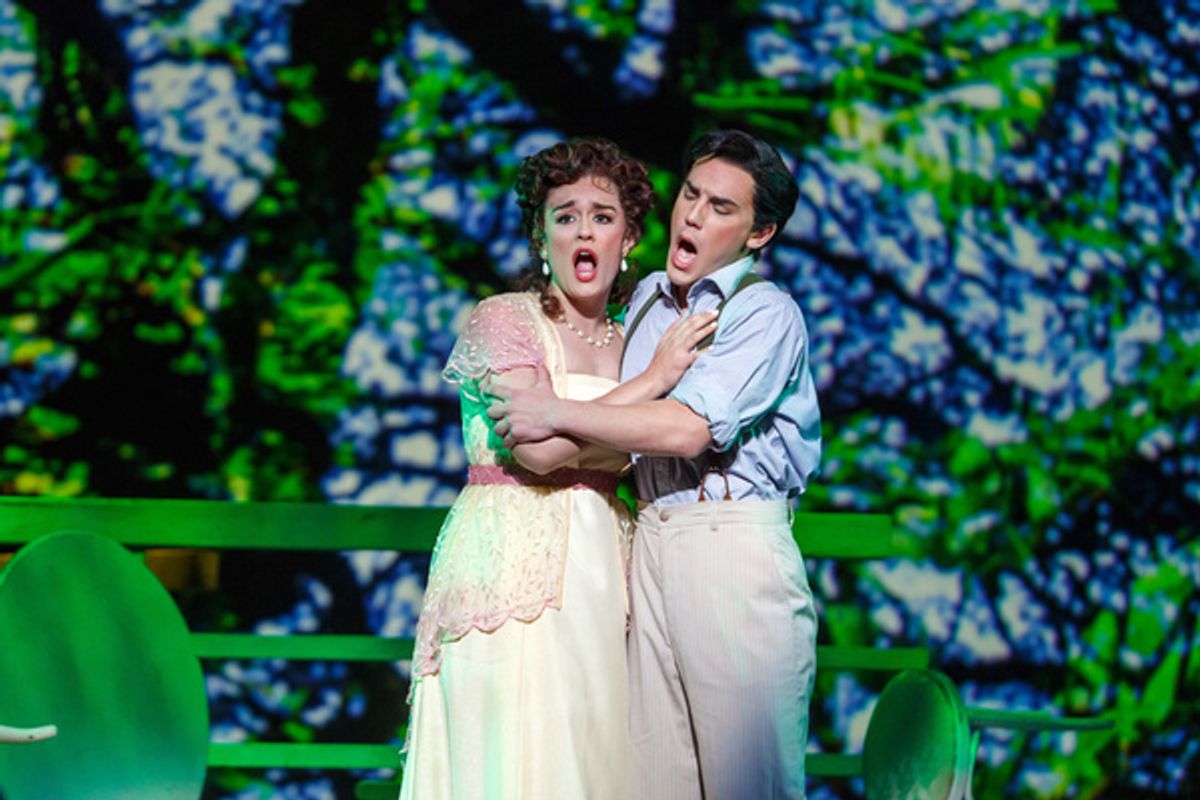 Natasha Wilson, Andres Acosta at 