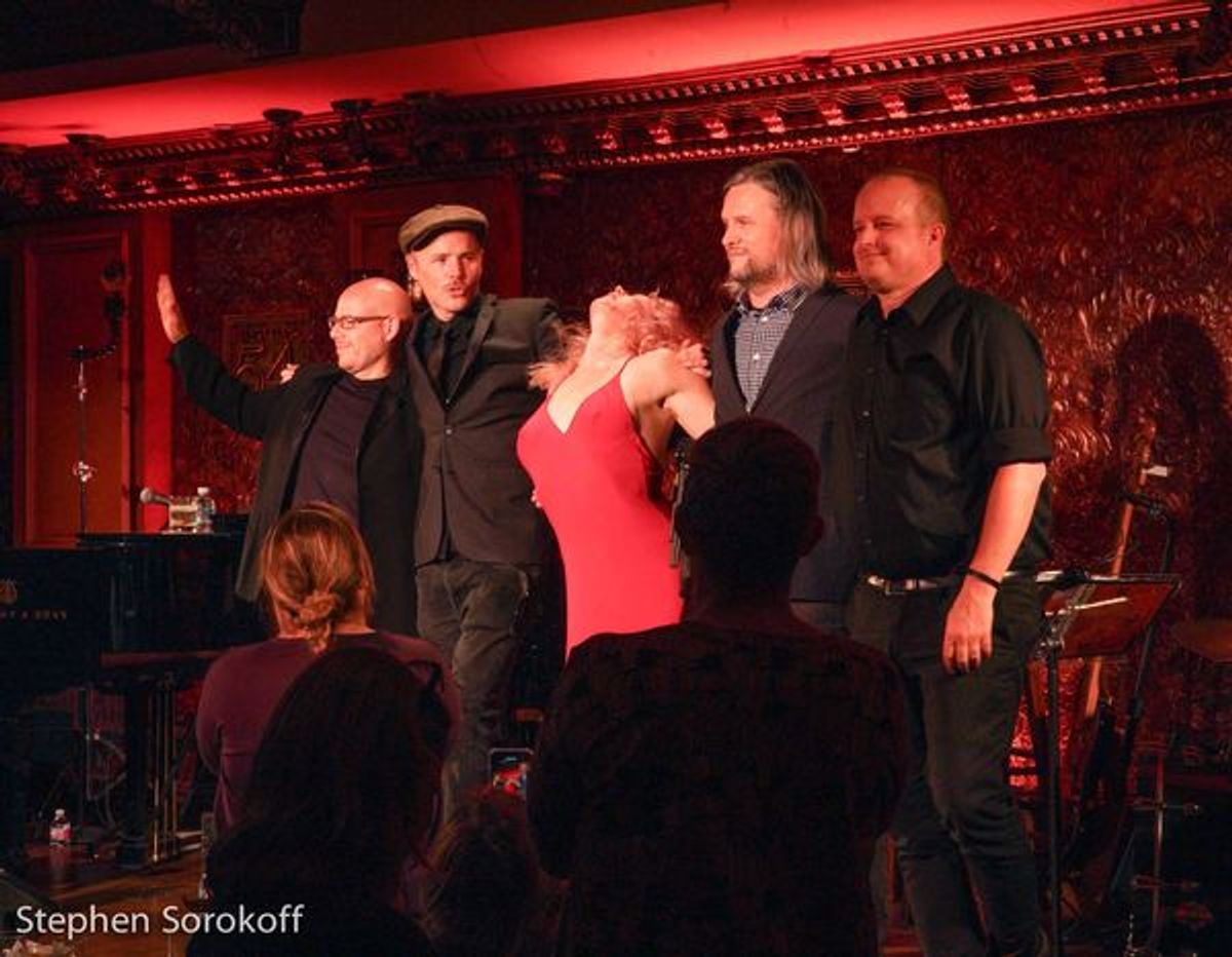 James Beaton, Scott Weddle, Storm Large, Matt Brown, Greg Eklund, at 