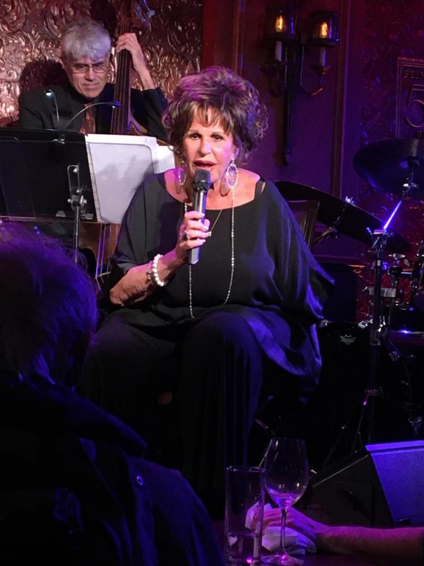 Review: LAINIE KAZAN Cuts Her Suit To Fit Her Cloth and Shows Laryngitis Can't Stop Lainie at Feinstein's/54 Below Review: LAINIE KAZAN Cuts Her Suit To Fit Her Cloth and Shows Laryngitis Can't Stop Lainie at Feinstein's/54 Below Image