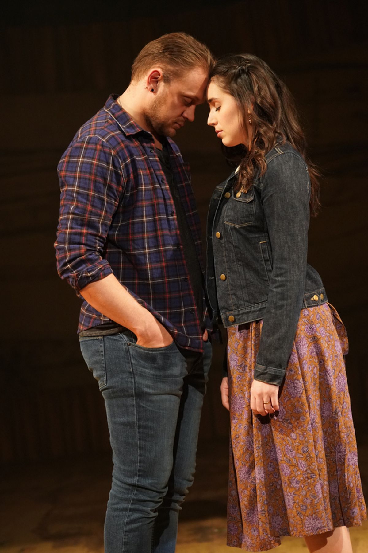 Matt DeAngelis (as Guy) and Mackenzie Lesser-Roy (as Girl) at 