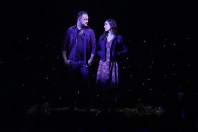 Matt DeAngelis (as Guy) and Mackenzie Lesser-Roy (as Girl) Photo