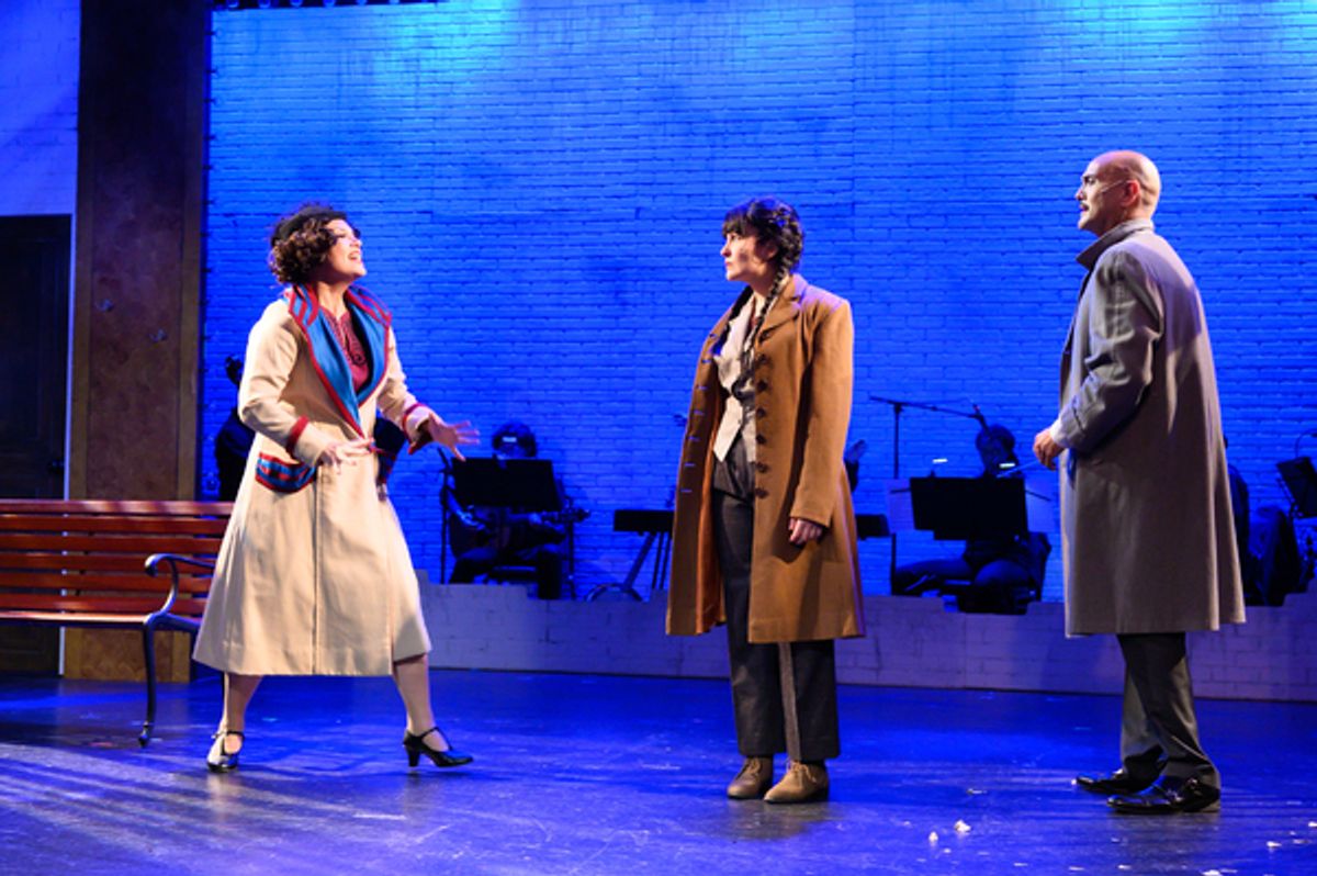 Ariela Morgenstern* as 'Rose,' Jade Shojaee as 'Louise' and DC Scarpelli as 'Herbie' at 