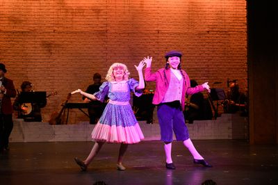 Emma Berman as "Baby June" and Chloe Fong as "Baby Louise"  Photo