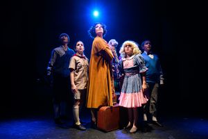 Kayla Yee as "Newsboy," Dakota Colussi as "Newsboy," Ariela Morgenstern* as "Rose" ho Photo