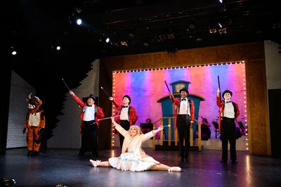 Jade Shojaee as "Louise," Juan Castro as "Kansas," Benjamin Nguyen as "L.A.," Tia Kon Photo
