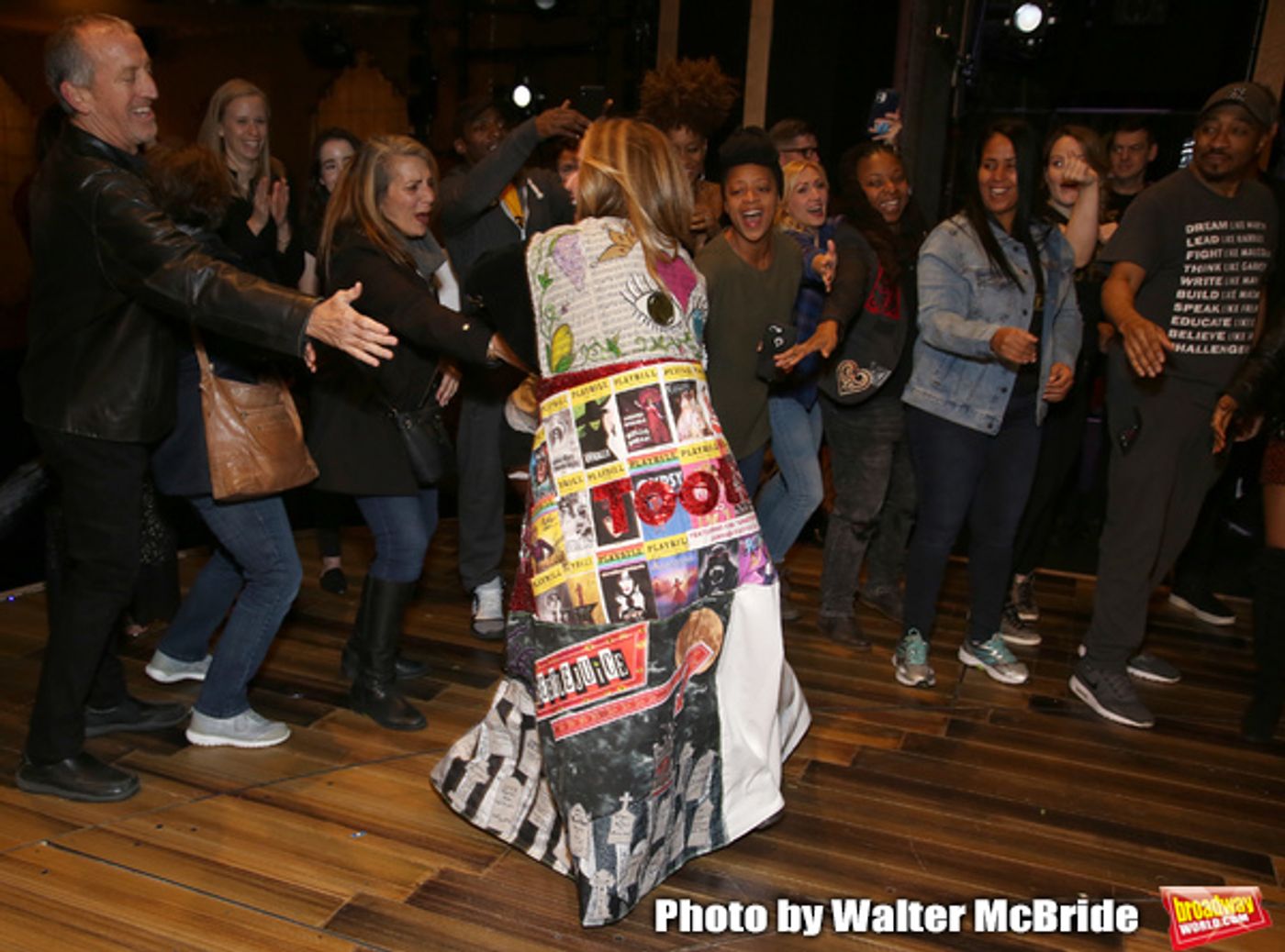 Photo Coverage: Katie Webber Receives the Legacy Robe on Opening Night of TINA  Image