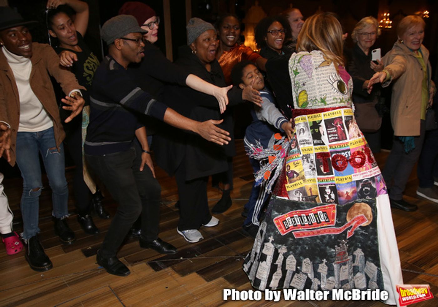 Photo Coverage: Katie Webber Receives the Legacy Robe on Opening Night of TINA  Image