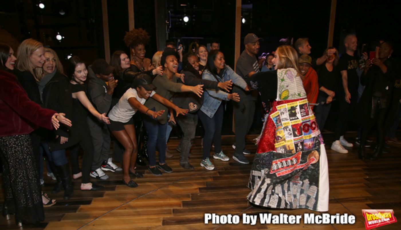 Photo Coverage: Katie Webber Receives the Legacy Robe on Opening Night of TINA  Image