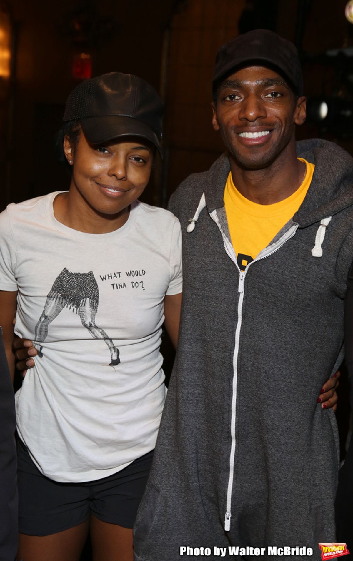Adrienne Warren and Daniel J. Watts at 