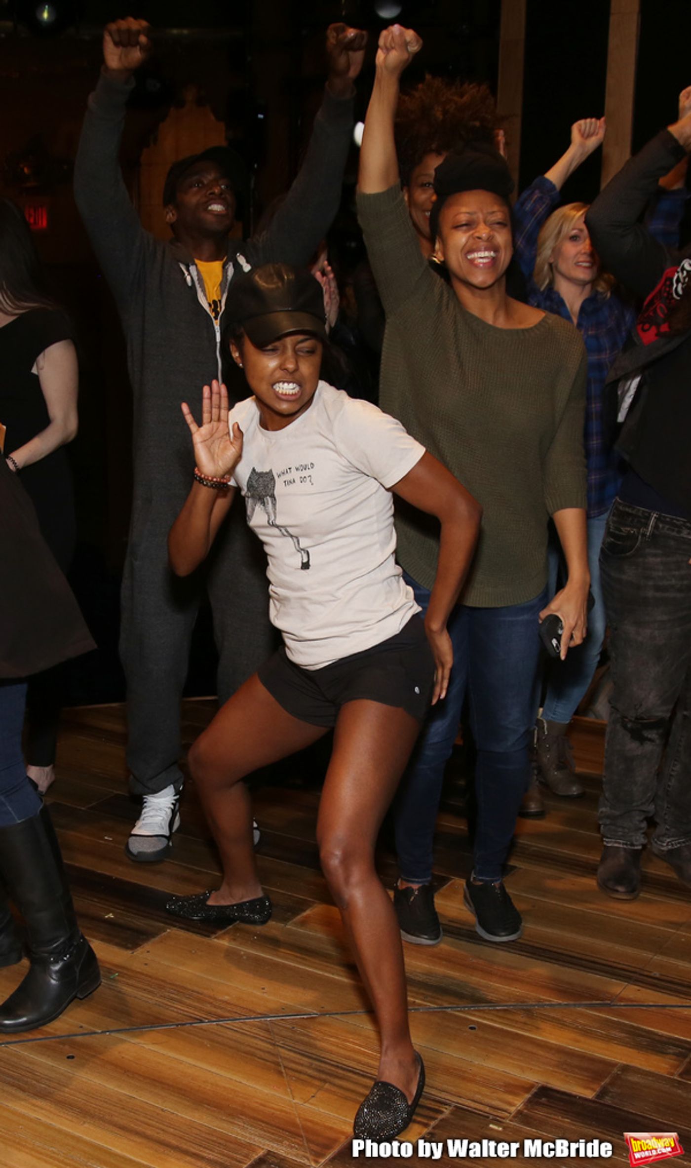 Photo Coverage: Katie Webber Receives the Legacy Robe on Opening Night of TINA  Image