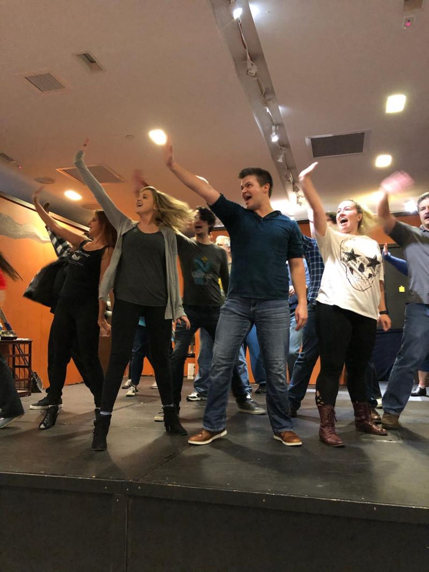 Interview: Andrew Edwards & Heather Allen 
of ROCK OF AGES At Alban Arts Center  Image