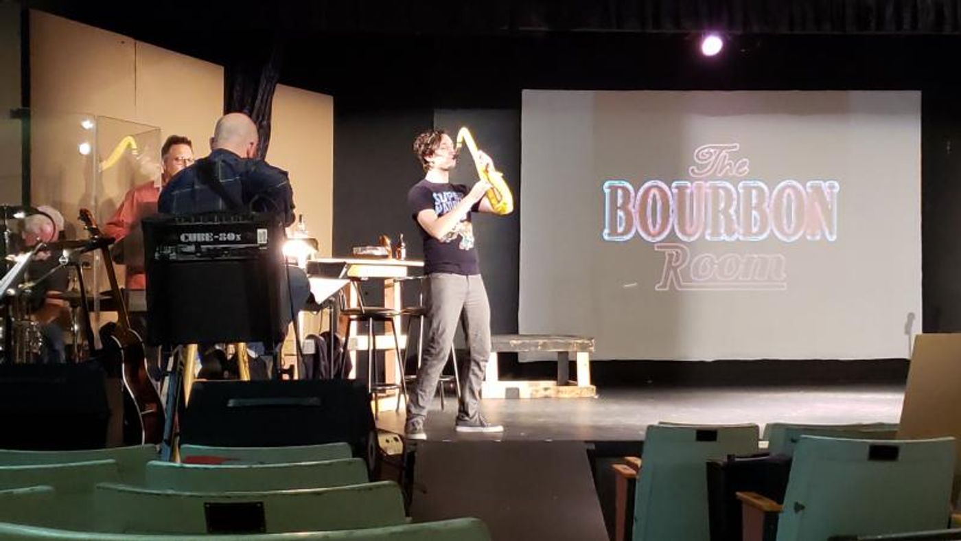 Interview: Andrew Edwards & Heather Allen 
of ROCK OF AGES At Alban Arts Center  Image