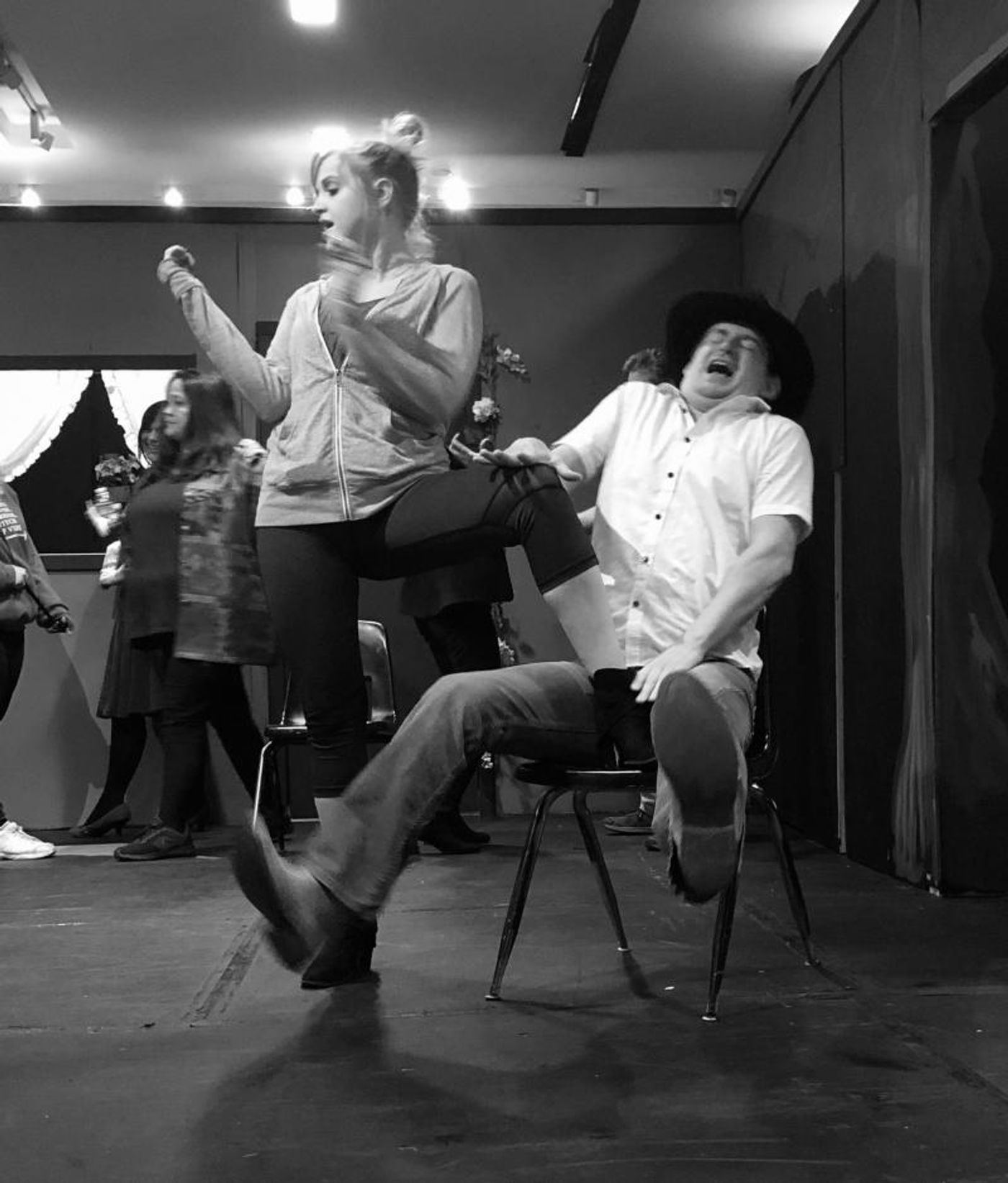 Interview: Andrew Edwards & Heather Allen 
of ROCK OF AGES At Alban Arts Center  Image