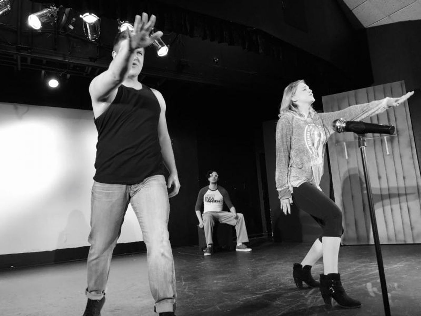 Interview: Andrew Edwards & Heather Allen 
of ROCK OF AGES At Alban Arts Center  Image