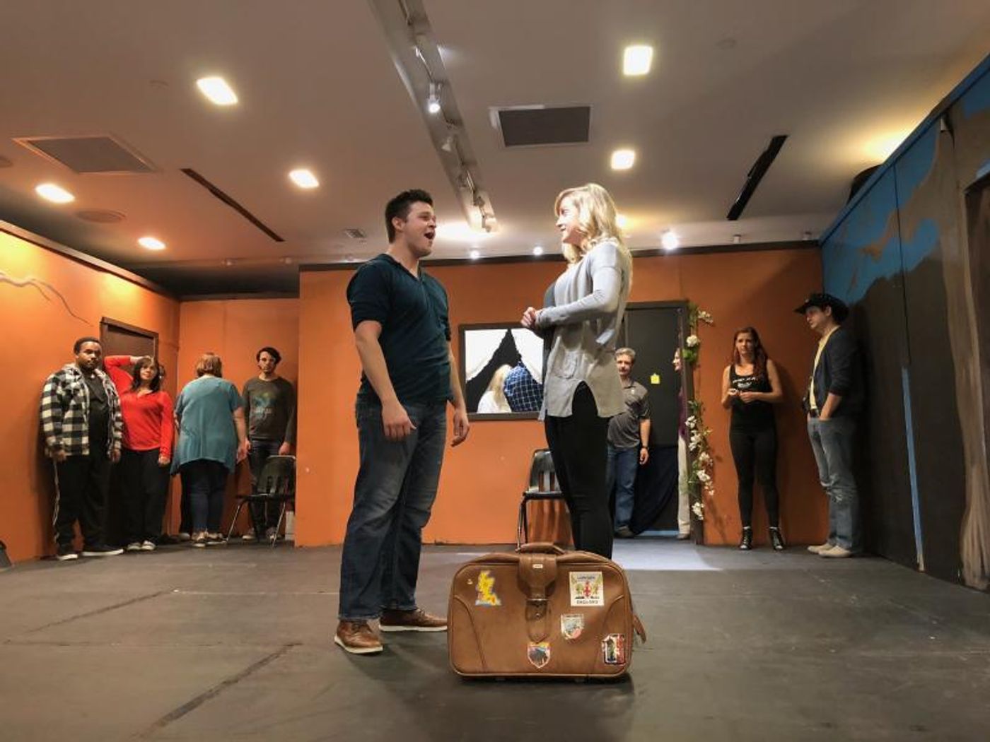 Interview: Andrew Edwards & Heather Allen 
of ROCK OF AGES At Alban Arts Center  Image