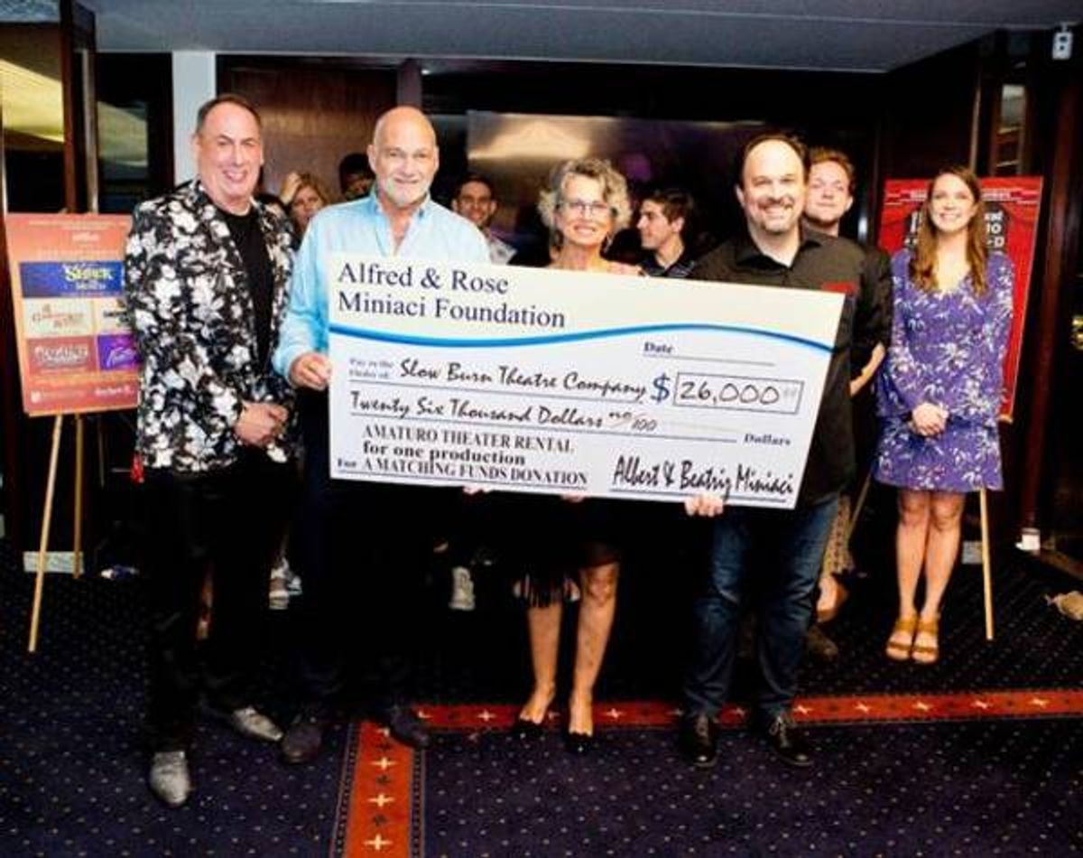 Mark Traverso, Albert & Beatriz Miniaci, and Matthew Korinko at 