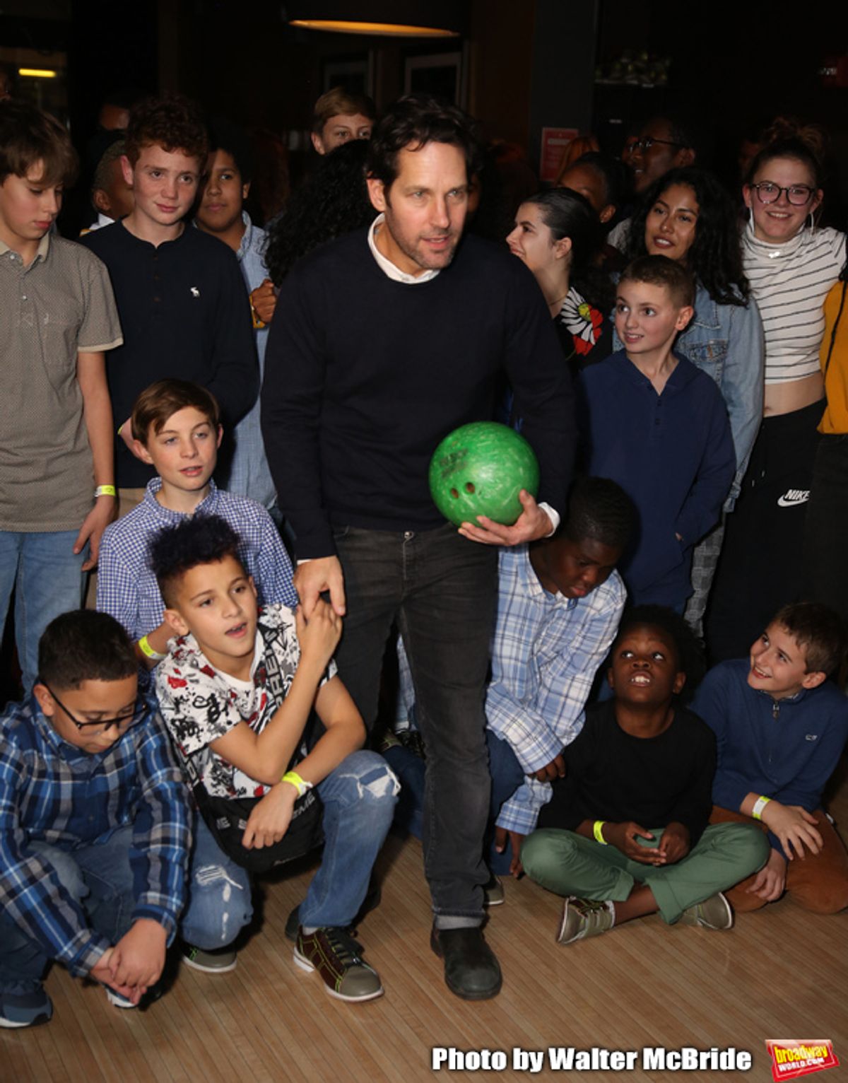 Paul Rudd with SAY Kids at 