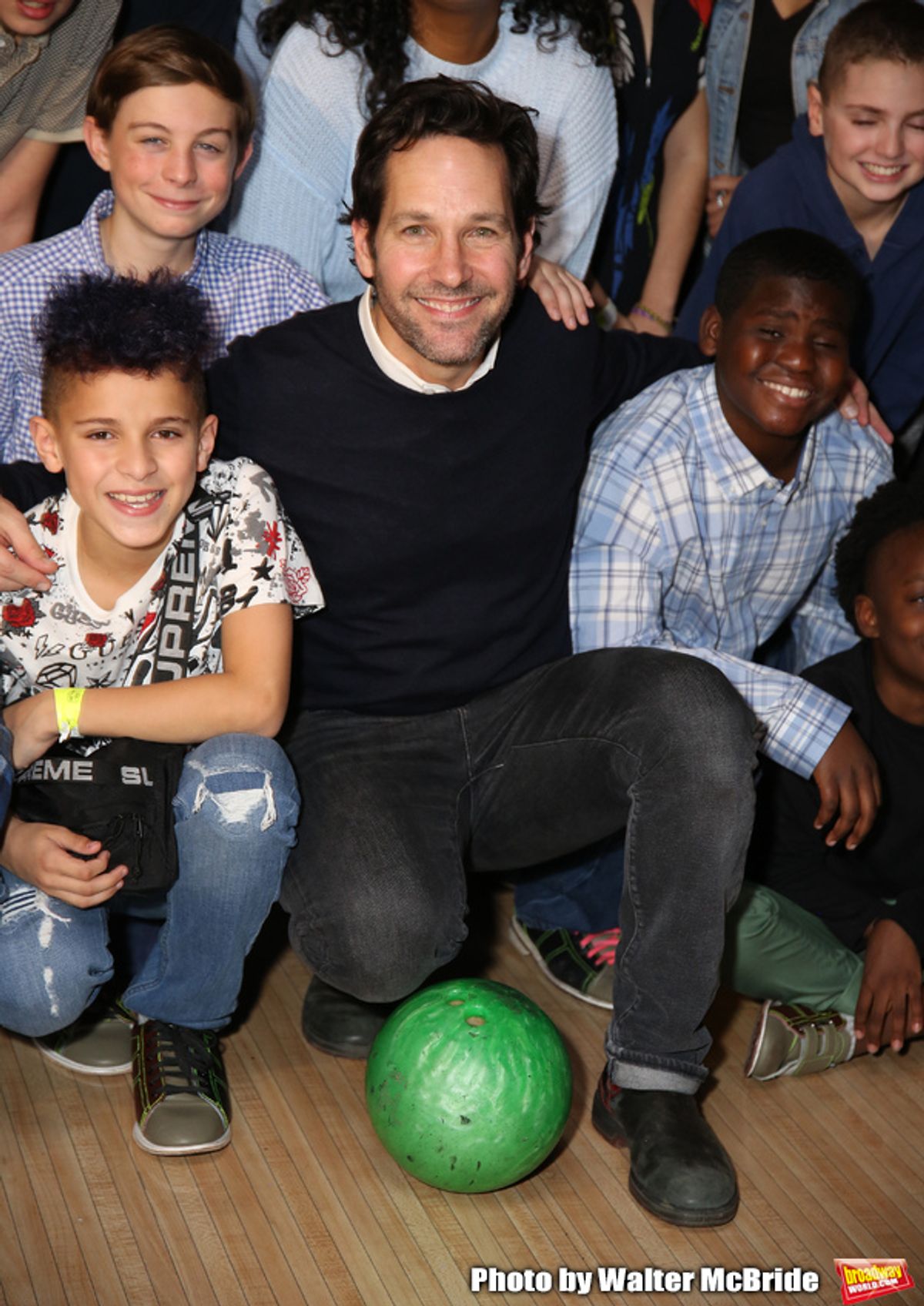 Paul Rudd with SAY Kids at 