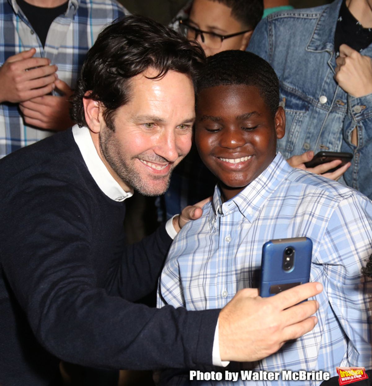 Paul Rudd with SAY Kids at 