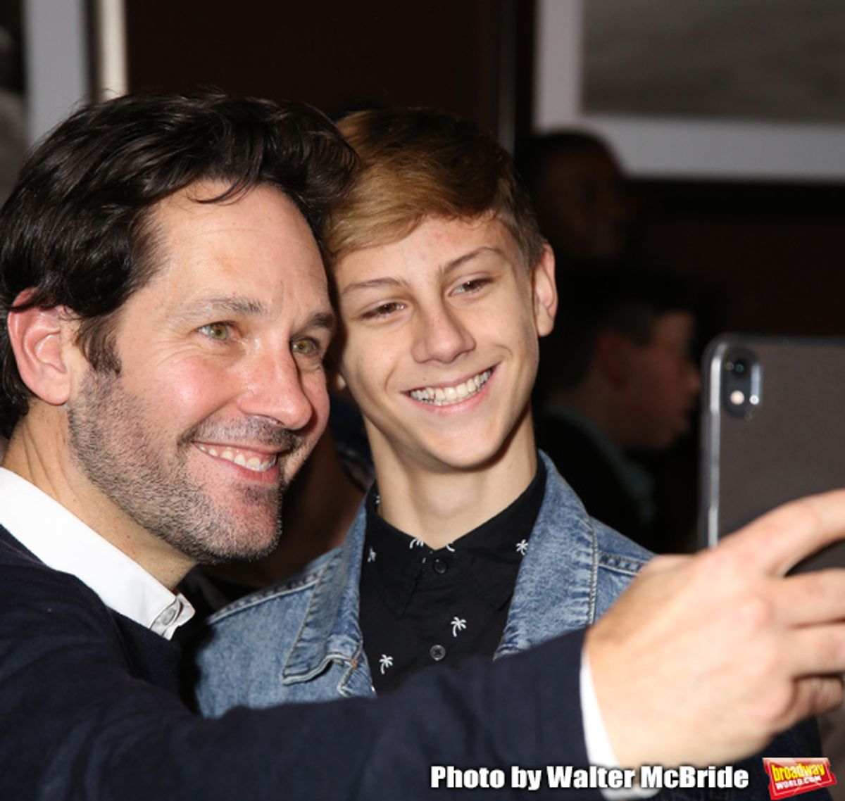 Paul Rudd with SAY Kids at 