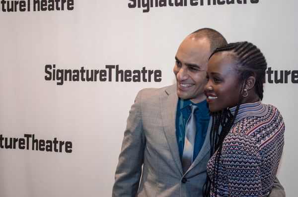 Saheem Ali and Lupita Nyong'o Photo