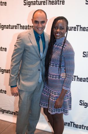 Saheem Ali and Lupita Nyong'o @ BroadwayWorld Saheem Ali and Lupita Nyong'o Photo