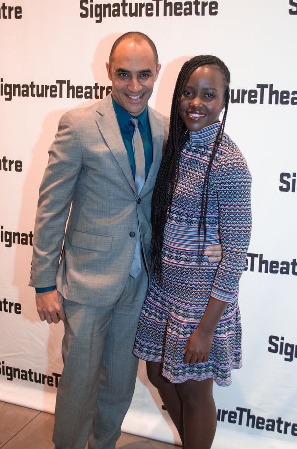 Saheem Ali and Lupita Nyong'o Photo