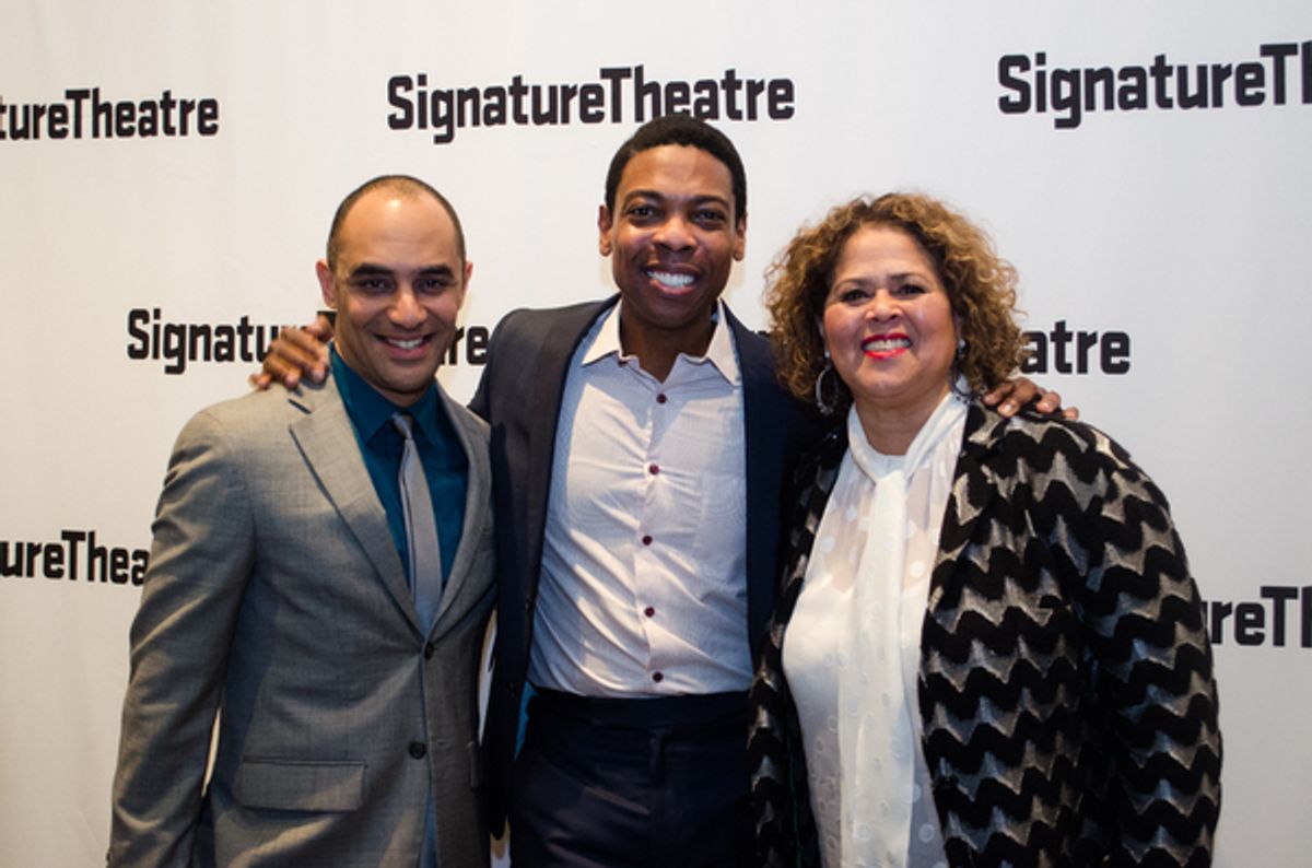 Saheem Ali, Michael Benjamin Washington and Anna Deavere Smith at 
