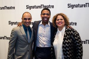 Saheem Ali, Michael Benjamin Washington and Anna Deavere Smith Photo
