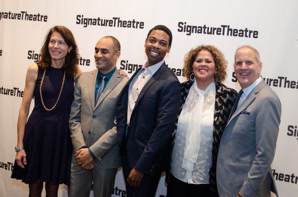Paige Evans, Saheem Ali, Michael Benjamin Washington, Anna Deavere Smith and Harold W Photo