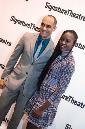 Saheem Ali and Lupita Nyong'o @ BroadwayWorld Saheem Ali and Lupita Nyong'o Photo