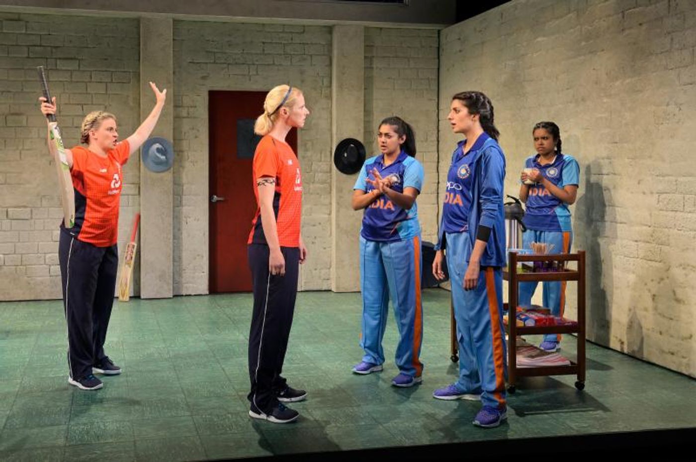 Review: TESTMATCH at A.C.T.'s Strand Theater lobs questions of race, gender, sexuality, and class across the centuries, but ultimately misses the wicket. Review: TESTMATCH at A.C.T.'s Strand Theater lobs questions of race, gender, sexuality, and class across the centuries, but ultimately misses the wicket. Image