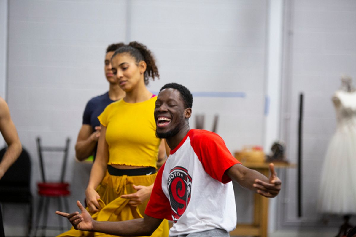 Abigail Climer, Richard Appiah-Sarpong at 