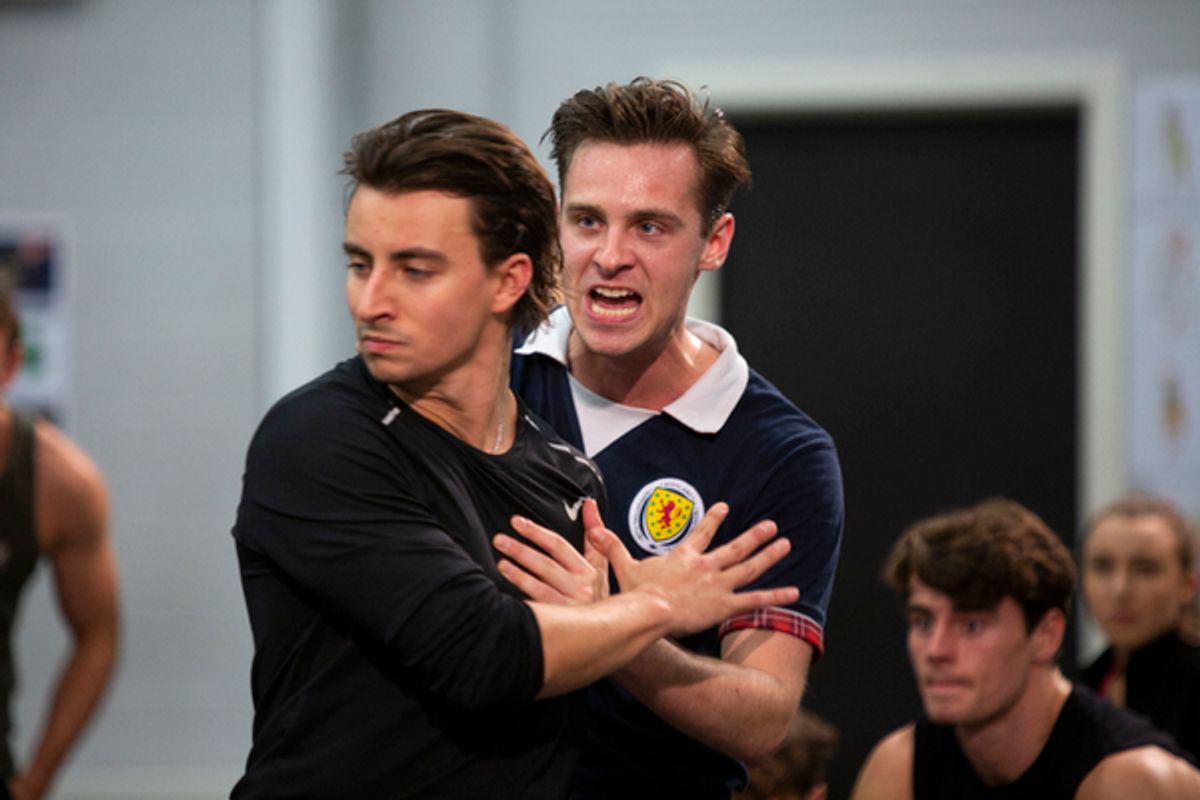 Isaac Gryn and Ronan Burns at 