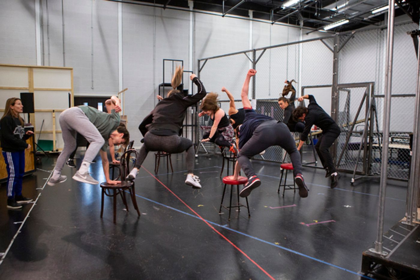 Photo Flash: Inside Rehearsal For WEST SIDE STORY at Curve (Leicester) Photo Flash: Inside Rehearsal For WEST SIDE STORY at Curve (Leicester) Image