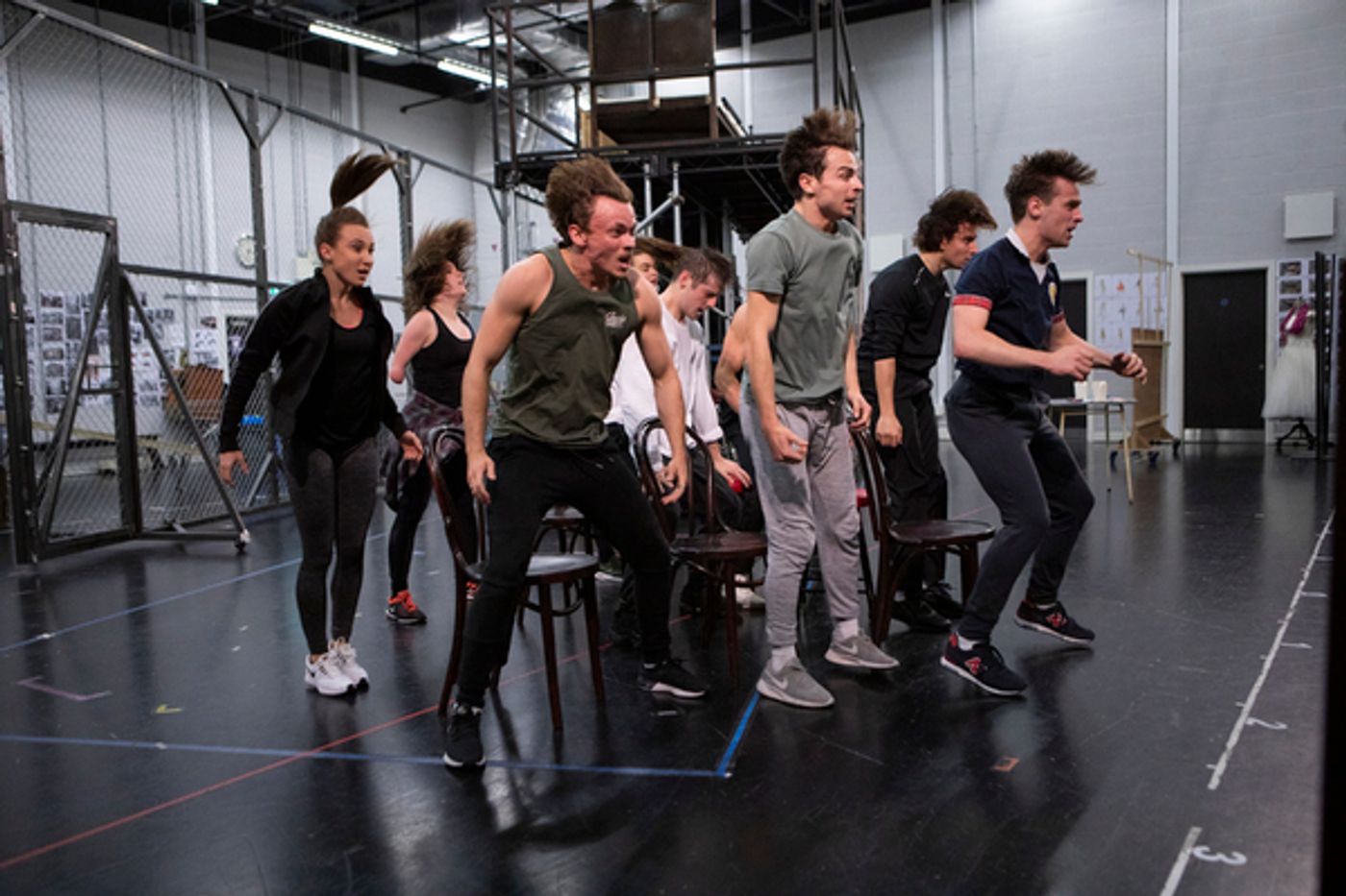 Photo Flash: Inside Rehearsal For WEST SIDE STORY at Curve (Leicester) Photo Flash: Inside Rehearsal For WEST SIDE STORY at Curve (Leicester) Image