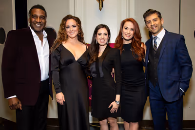Norm Lewis, Melissa Errico, Samantha Brand, Sierra Boggess, Tony Yazbeck Photo