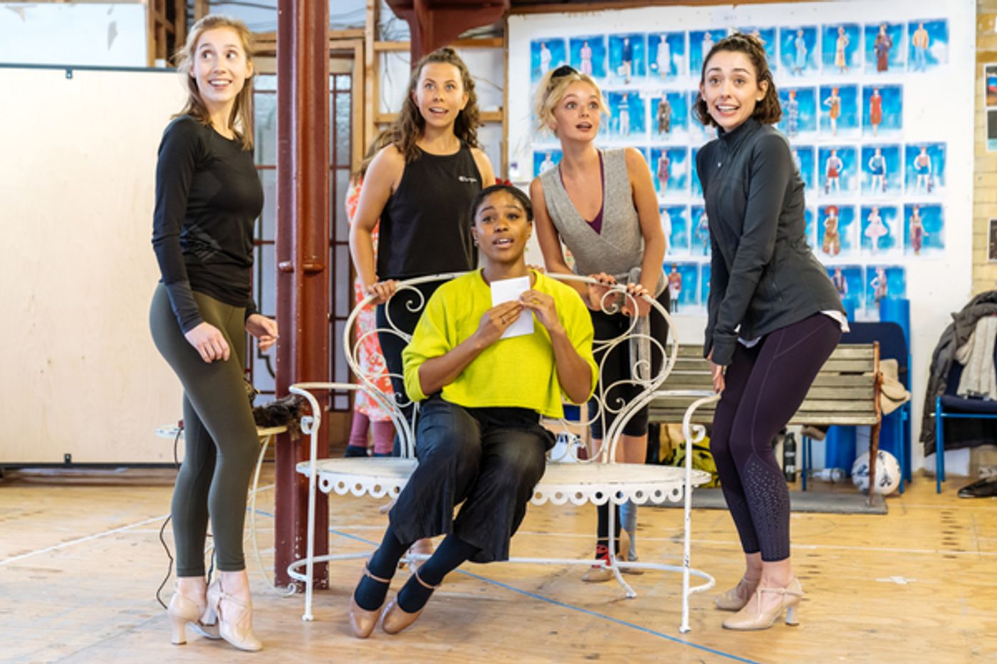 Photo Flash: Inside Rehearsal For THE BOY FRIEND at Menier Chocolate Factory  Image