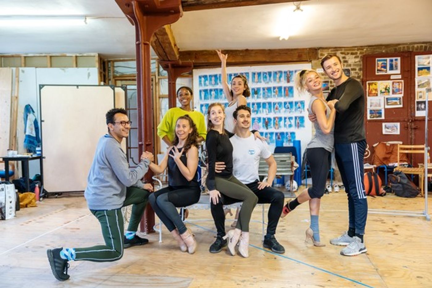 Photo Flash: Inside Rehearsal For THE BOY FRIEND at Menier Chocolate Factory  Image