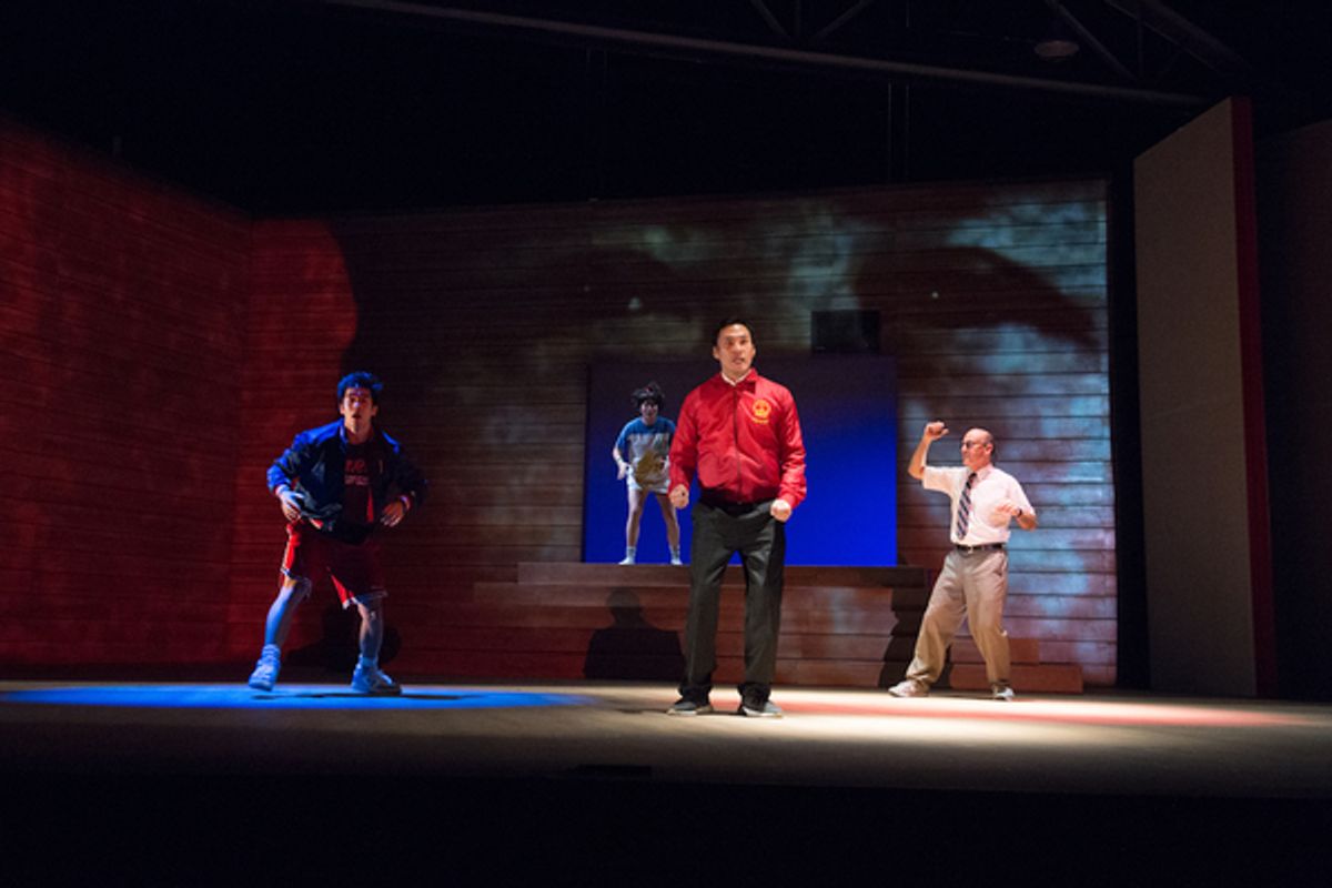 Justin Chien, Christine Lin, Grant Chang and James Eckhouse  at 