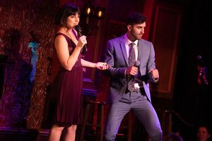 Krysta Rodriguez and Adam J. Lev Photo