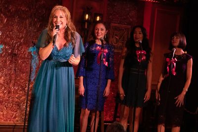 Jodi Benson, Laura Osnes, Courtney Reed, and Susan Egan  Photo