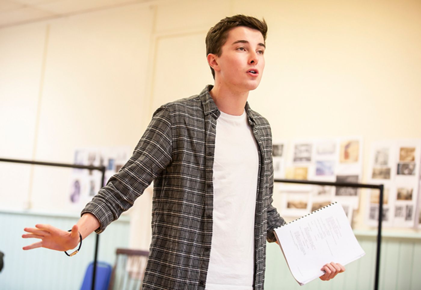 Photo Flash: Get a First Look at Rehearsal Photos for New Musical THE ASTONISHING TIMES OF TIMOTHY CRATCHIT  Image