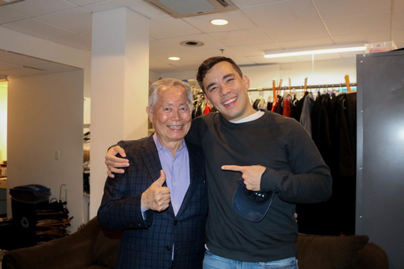Photo Flash: George Takei Stopped by SOFT POWER at The Public  Image