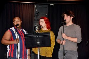 Quentin Avery Brown, Sam Behr and Nick Preziosi @ BroadwayWorld Quentin Avery Brown, Sam Behr and Nick Preziosi Photo