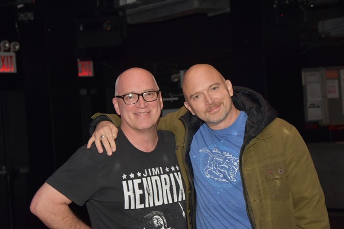 Donnie Kehr and Michael Cerveris at 