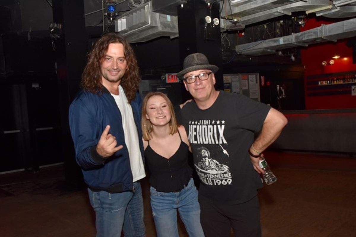 Constantine Maroulis, Isabelle Gottfried and Donnie Kehr at 
