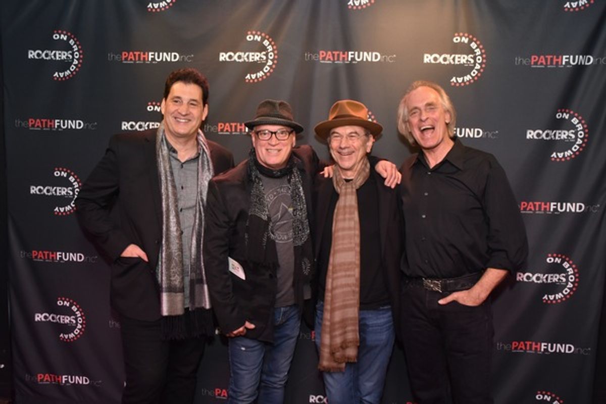 Robert Furmano, Donnie Kehr, Russ Titelman and Keith Carradine at 