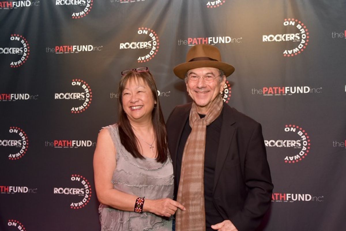 May Pang and Russ Titelman at 