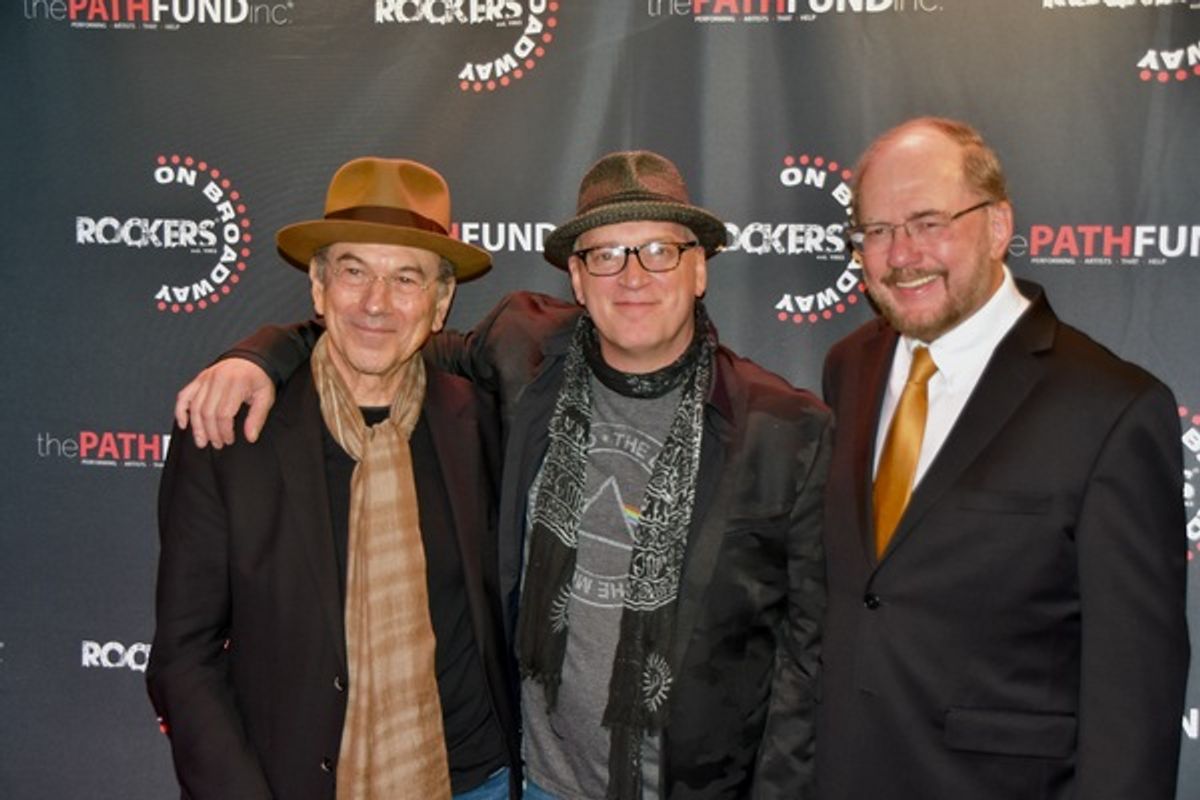 Russ Titelman, Donnie Kehr and Rupert Holmes at 
